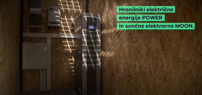 Hranilnik električne energije in sončne elektrarne MOON