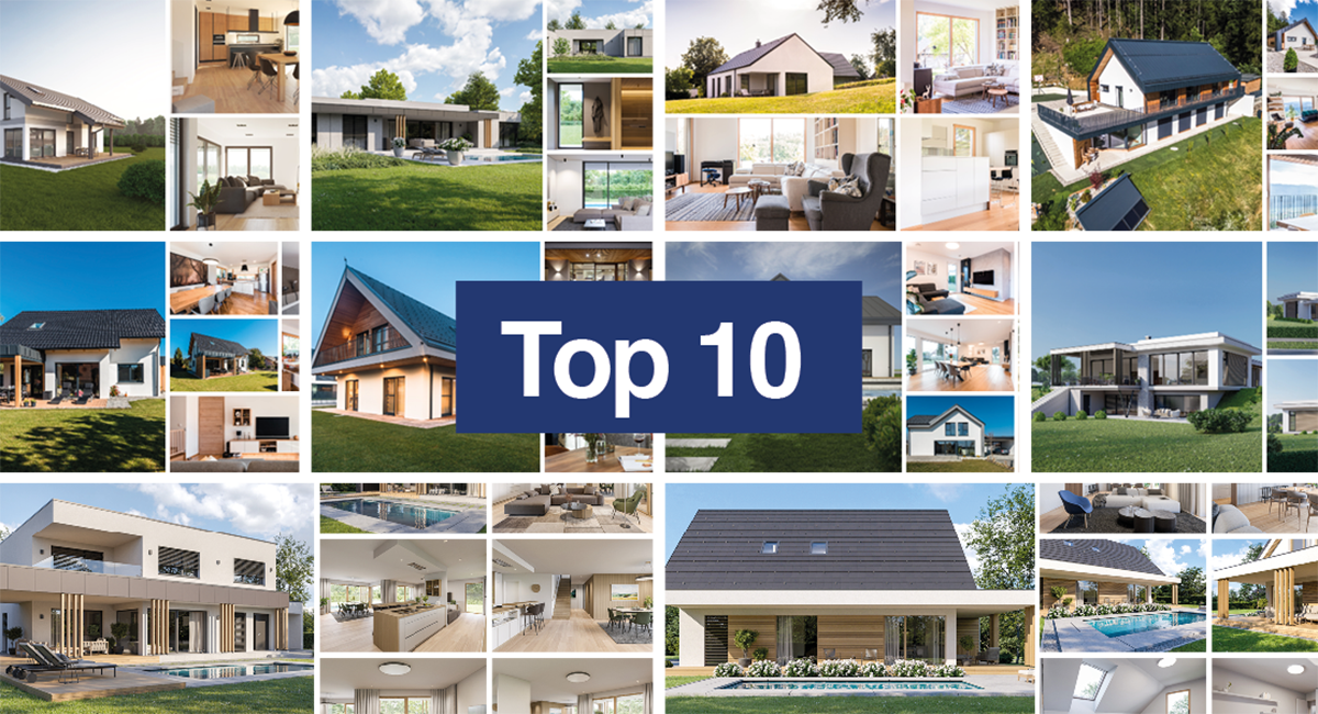 Top 10 hiš v 2023 po vašem izboru