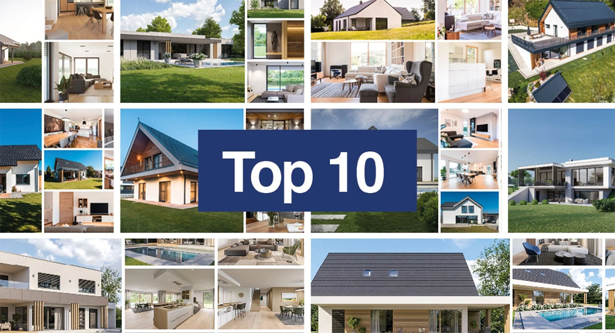 Top 10 hiš v 2022 po vašem izboru